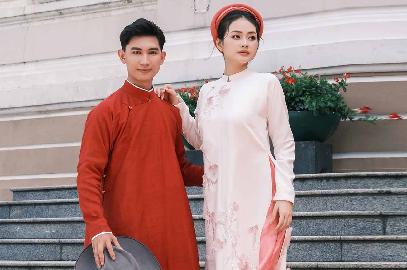 Áo Dài Cưới Thiết Kế Năm Tuyền – Xu Hướng dành cho Cô Dâu Yêu Vẻ Đẹp Truyền Thống Và Hiện Đại
