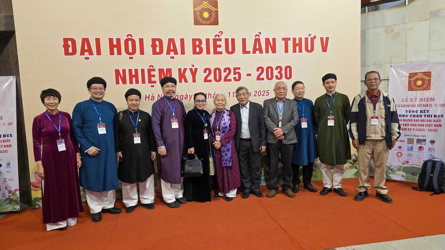 Nghệ nhân Năm Tuyền tham dự Đại hội Đại biểu lần V – Hội Di sản Văn hóa Việt Nam (Nhiệm kỳ 2025–2030)